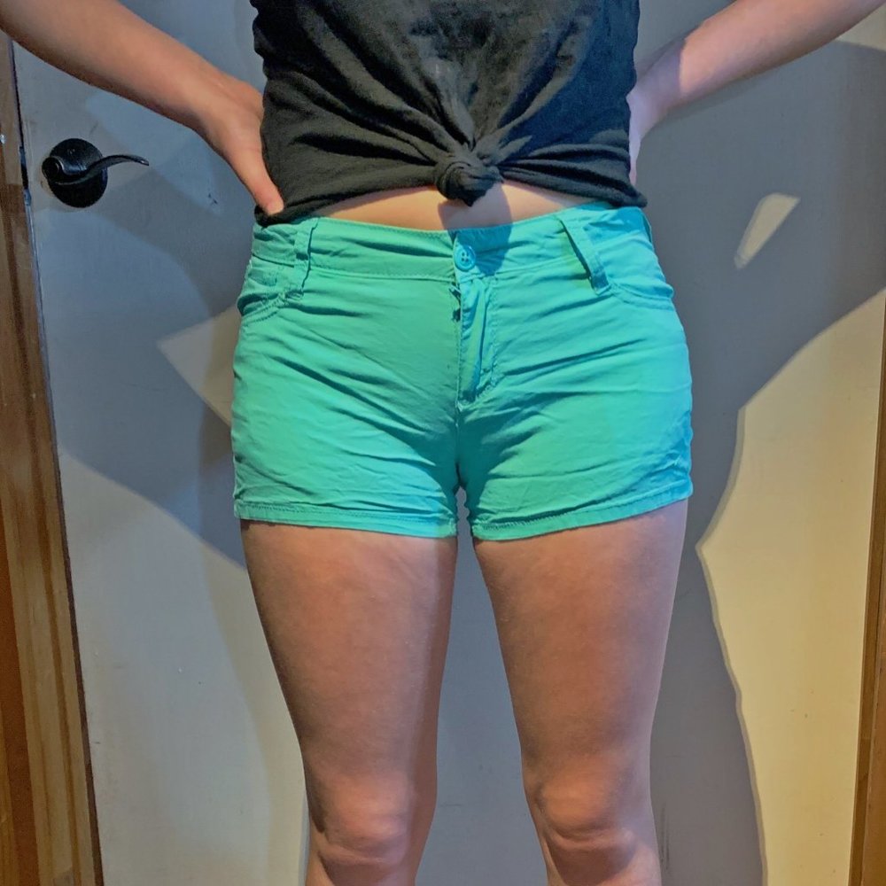 Mint Green Shorts